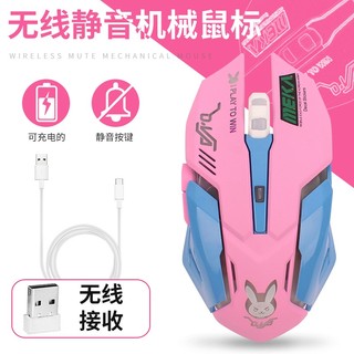 Chuột Máy Tính Không Dây DVA Dạ Quang Nhiều Màu Công Nghệ Xung Quang Công Nghệ Xung Chụp Ảnh Một Đèn DPI Sử Dụng 60 TiếngMáy Tính Xách Tay Và Notebook!