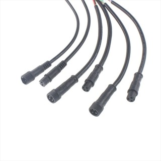 Đầu nối dây cáp nhẹ chống nước 2/3/4/5 pin đen 20CM Led SENRTY