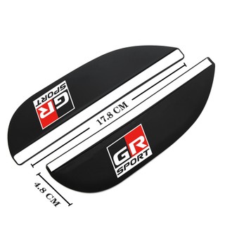 2 Chiếc Ô Tô Gương Chiếu Hậu Bảo Vệ Mưa Deflecto Cho Xe Toyota Vios Raize Wigo Rush Wish Tràng Hoa Cross Veloz Yaris Ativ Revo Innova Avanza Altis Fortuner Hilux GR Sport Gazoo Racing