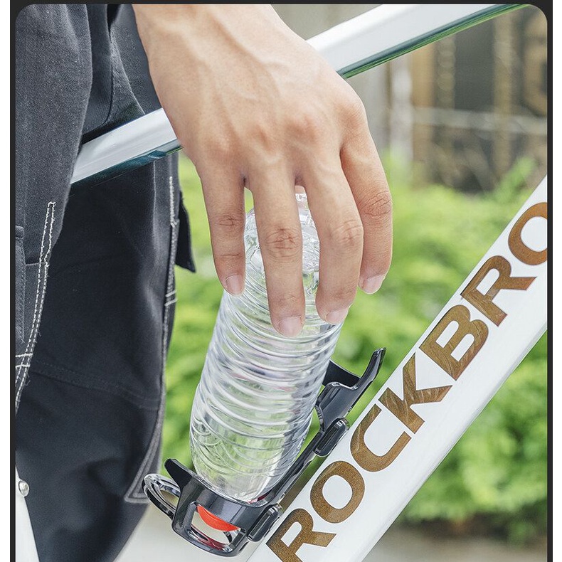 ROCKBROS Giá Đỡ Bình Nước Siêu Nhẹ Gắn Xe Đạp Leo Núi Tiện Dụng
