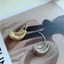 BTF Tai Vòng Đeo Bông Tai Nữ Vòng Đeo Tai Xuyên Bông Tai Vòng Tròn Tai Kẹp Tai Chất Liệu Đồng Cho Nữ Bé Gái
