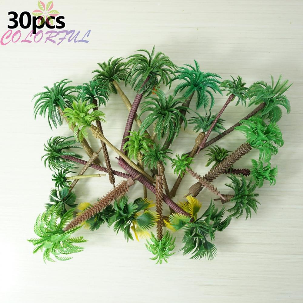 Mô Hình Cây Dừa Bằng Nhựa Dùng Trang Trí Tiểu Cảnh Độc Đáo