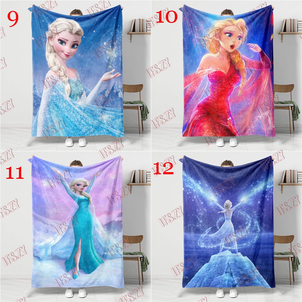 Anna & elsa Chăn flannel Một Mặt Điều Hòa Không Khí