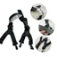 DELMER Mũ bảo hiểm Chin Mount với Chin Cup Mũ bảo hiểm hình chữ Y Phụ kiện chống mài mòn Chắc chắn Mũ cứng có thể tháo rời Dây đeo cằm