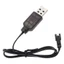 WU 250mA SM cắm 3 6V 2P Bộ sạc USB có đèn báo sạc Led cho Bộ đồ chơi ô tô NiMH NiCD RC