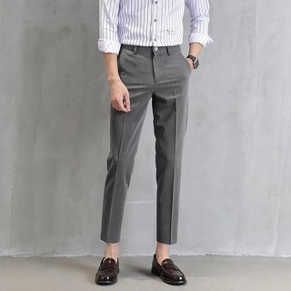 Quần dài DICHUANGZHE dáng ôm thời trang Hàn Quốc đơn giản dễ phối đồ cho nam