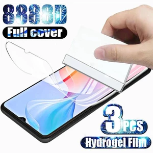 3 Bộ Phim Hydrogel Cho Vivo V27 V23 V20 V17 V15 V11 Pro V19 V17 Neo Bảo Vệ Cho Vivo V27e V25e V23e V21s V20SE V11i V3 MAX V5 Lite V5S V7 Plus V9 Thanh Niên