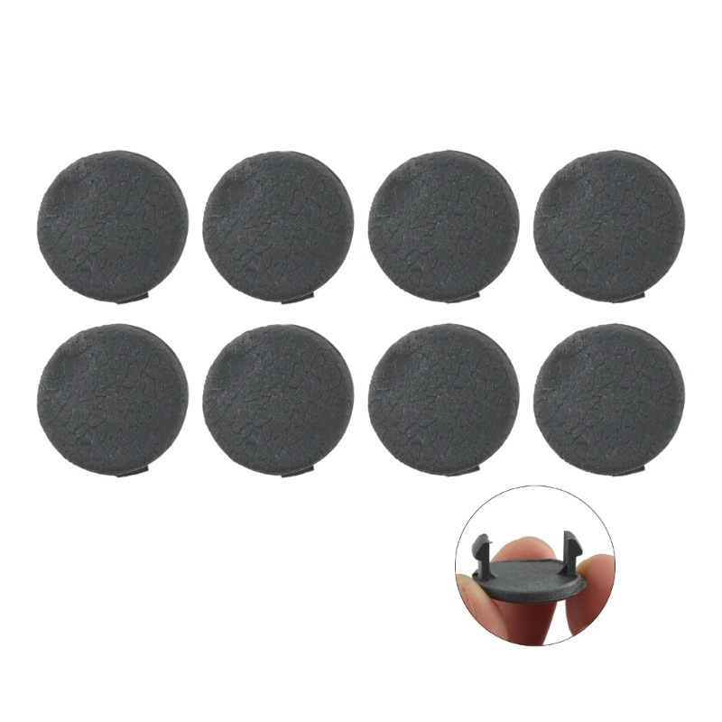 8-piece/set Inner Interior Door Grab Handle Armrest Screw Cover Cap Plug Plastic
