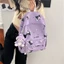 Ba Lô Sanrio Kuromi Cho Nữ Nam Sinh Viên Dung Tích Lớn In Hình Thoáng Khí Thời Trang Cá Tính Túi Đa Năng