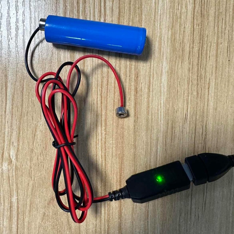 Dây sạc từ tính Lithium USB có thể sạc lại KIKIN cho 3 7V 14500 16340
