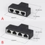 Bộ chia điện thoại btsg Bộ chuyển đổi điện thoại 3 chiều 4 chiều Cổng RJ11 6P6C để sử dụng văn phòng tại nhà