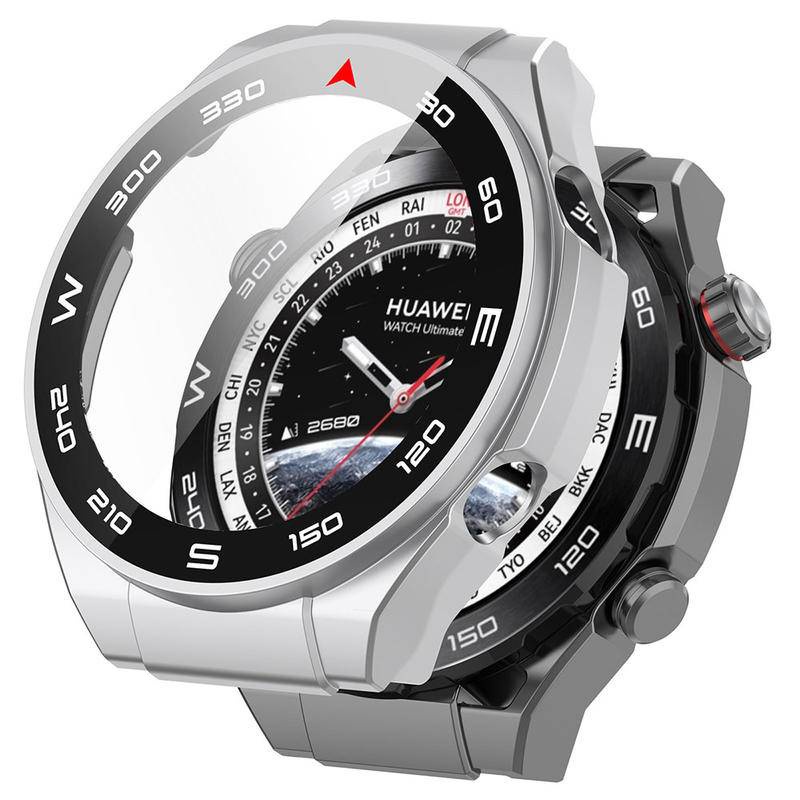 Dành Cho Huawei Watch Ultimate Bảo Vệ PC Vỏ Kính Đồng Hồ Thông Minh Bảo Vệ Màn Hình Ốp Lưng Vỏ