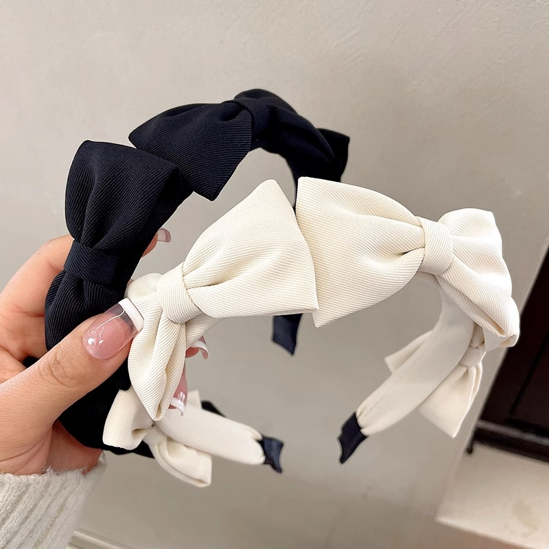 Bờm Tóc,Băng Đô Cài Tóc Nơ Dễ Thương Xinh Xắn Phong Cách Hàn Quốc Phụ Kiện Tóc Nữ Empoli