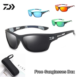 DAIWA Kính Mát Phân Cực Kính Thể Thao Unisex Kính Đi Xe Đạp Siêu Nhẹ Câu Cá Đi Bộ Đường Dài Kính Mát UV400 Thiết Bị Xe Đạp