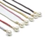 Braided Waist Rope Summer Female Belt White Pearl Decors Colorful Knot Thin Belt