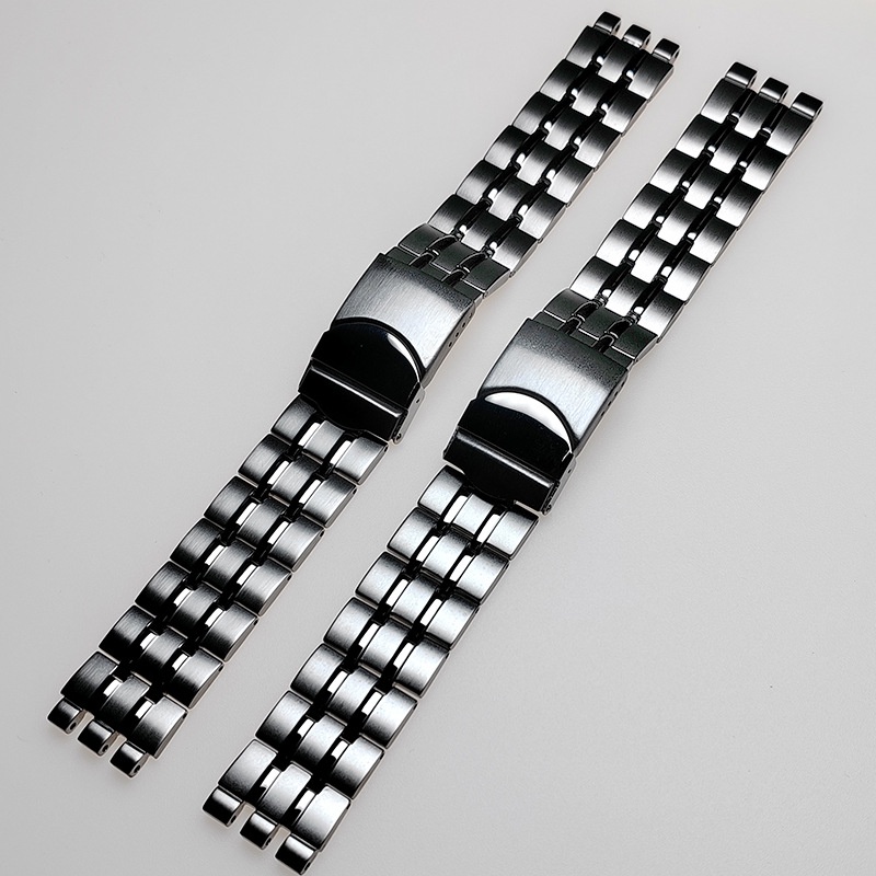 Dây Đeo Đồng Hồ Bằng Kim Loại Không Gỉ 19mm 21mm Cho Swatch