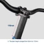 CAST Xe Đạp Thân Mở Rộng Mở Rộng Xe Đạp Nối Dài Adapter Xe Đạp Ẩn Tay Cầm Tăng Áp Xe Đạp Dĩa Điều Chỉnh Nĩa Ẩn Riser