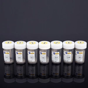 Bóng hàn chì Hạt thiếc 250K / chai Hạt 0,2mm 0,25mm 0,30mm 0,35mm cho dụng cụ hàn BGA