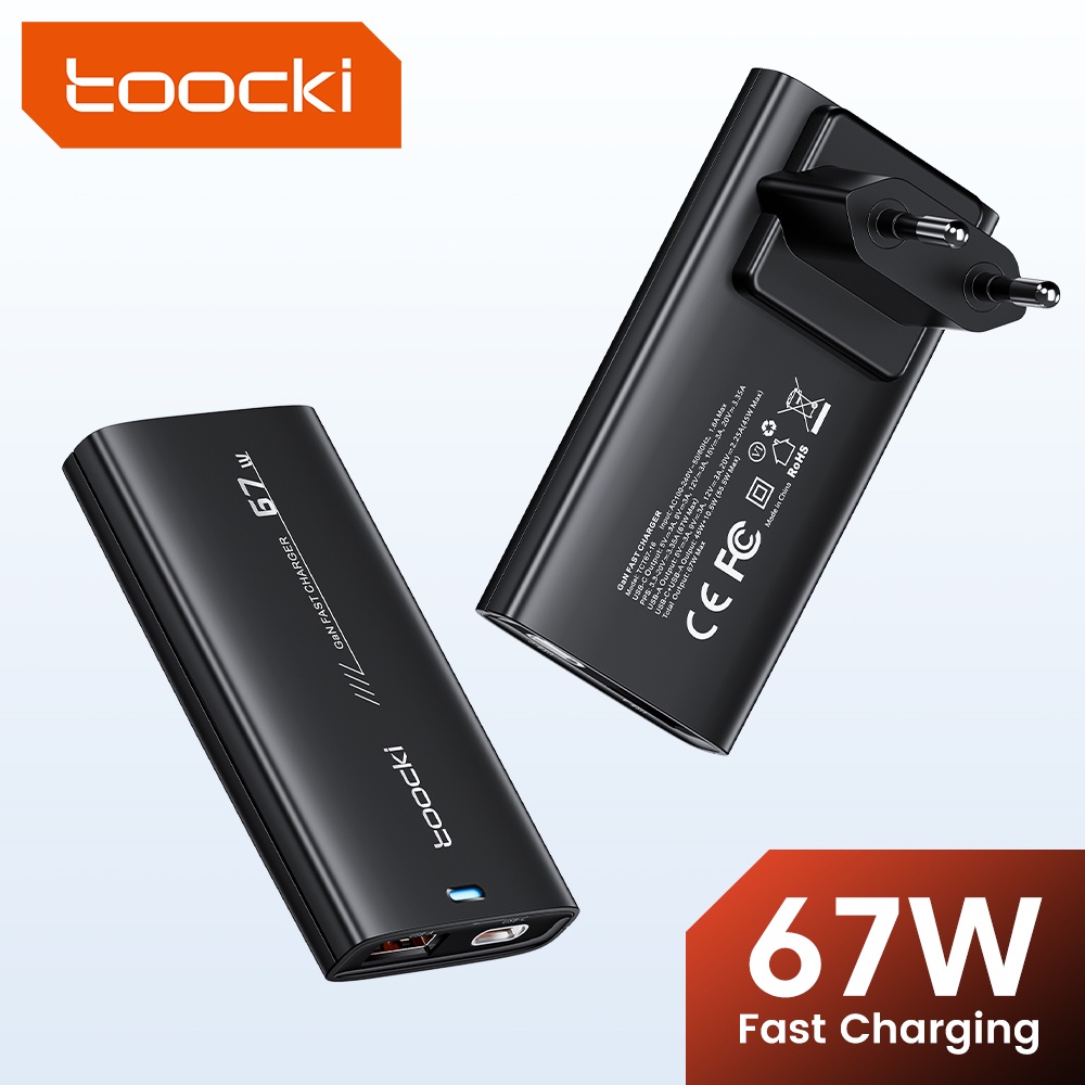 Cốc Sạc Nhanh Toocki 67W PD3.0 USB Type C | Shopee Việt Nam
