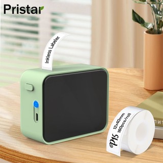 Máy In Nhãn Dán Mini P15 Kết Nối Bluetooth Tự Dính DIY