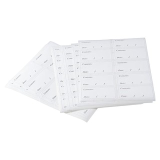 Nhãn dán bảo quản thực phẩm RISEDOT, Nhãn tủ đông dễ dàng làm sạch có thể tháo rời, Nhãn tủ lạnh Lá không chứa cặn Nhãn bảo quản thực phẩm cho nhà bếp