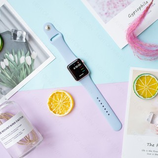 Dây Đeo Silicone Thể Thao Cho Đồng Hồ Thông Minh iWatch Ultra 49mm 45mm 41mm 44mm 42mm SE 38mm 40mm