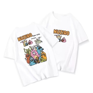 Áo thun 3158 cotton khô dáng suông họa tiết graffiti thời trang cho nữ