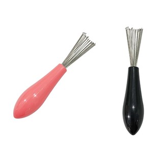 Jay Comb Hair Brush Cleaner Tay cầm bằng nhựa Bàn chải làm sạch Nhúng làm đẹp