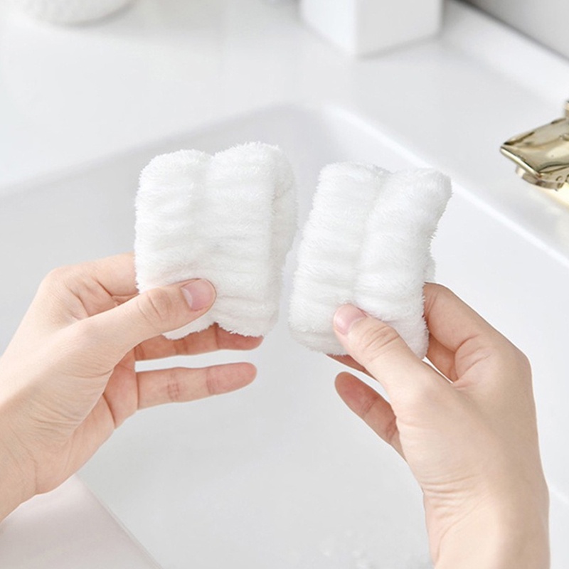 Ảnh 2 Chiếc Wash Face Dây đeo Cổ Tay Wash Băng Cổ Tay Thấm Mồ Hôi Thể Thao Dưới Nước Vòng đeo Tay Băng đô Chống ẩm Tay áo Bảo Vệ Cổ Tay * KÍNH 4