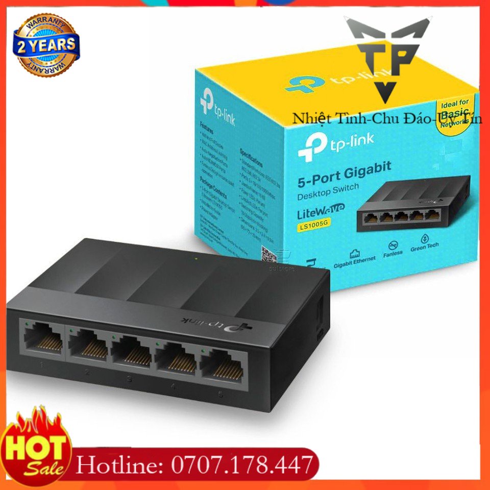 Bộ Chia Mạng 5 Cổng Gigabit TP-Link LS1005G - Switch 5 Port 10/100/1000 ...