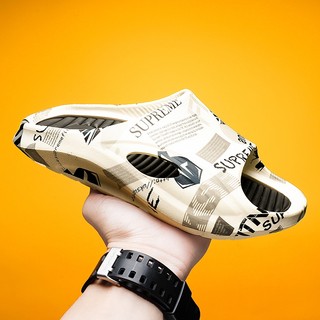 Giày Sandal Đế Dày Đục Lỗ Thời Trang Mùa Hè Hàn Quốc Cho Nam