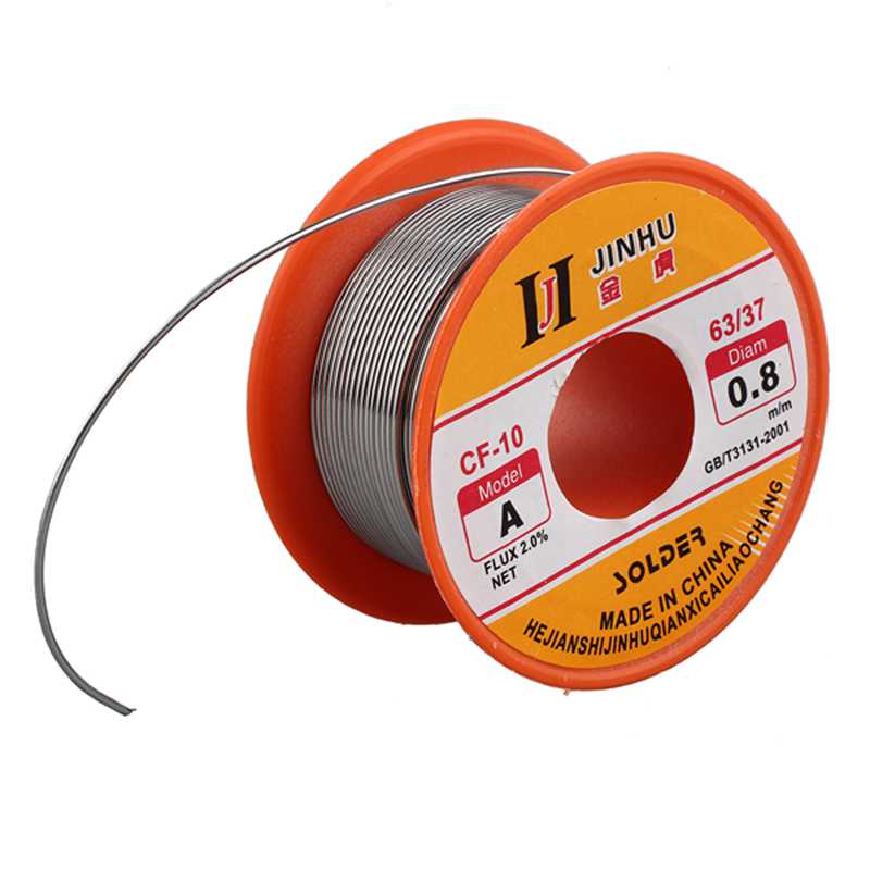 JINHU 0.8mm 50g Dây Thiếc Chì Tan Chảy Lõi Thông Lượng Hàn Hàn Dây Hàn