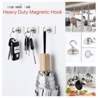 [Vận chuyển trong 24 giờ] Móc Nam Châm Đất Hiếm Móc Treo Nam Châm Nam Châm Mạnh Móc Treo Tường 1 Cái VN
