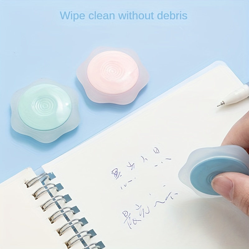 M&G Bút Tẩy Mực Nước Nóng Hình Lục Giác Bằng Cao Su Màu Kẹo Ngọt Có Thể Xóa Được Màu Sắc Ngẫu Nhiên M&G