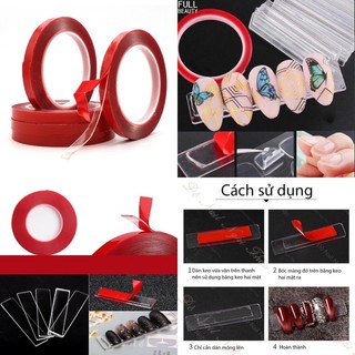 Băng keo LASHES SUPPLY dùng để tạo fan volume, để móng nail, dụng cụ đồ mi nail