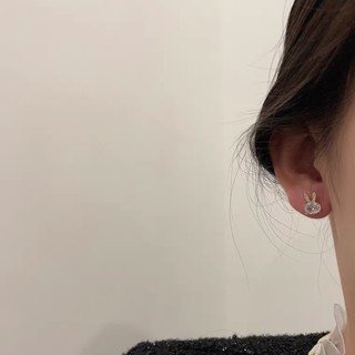 MEOWU Bông Tai Mini Ngôi Sao Vuông Phong Cách Hàn Quốc Độc Đáo Thời Trang Cho Nữ