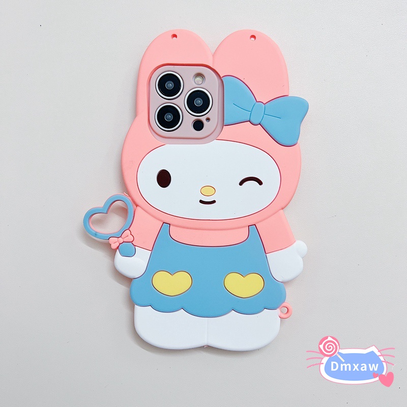 Vỏ Silicon Mèo Kitty Cho Vivo Y02 Y02T Y02A Y77 Y77E Y22 Y22S Y16 4G Y35 2022 4G Y17 Y15 Y12 Y11 Y20 / Y20i / Y20S / Y12S / Y11S S1 Pro Y9S Y7S Vỏ Giai Điệu Dễ Thương Hoạt Hình Kuromi