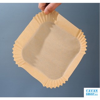 Giấy Nến Vàng Hình Vuông Lót Nồi Chiên Không Dầu Đa Năng Tiện Dụng GD724-DianenV20