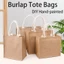Túi Tote CORALTIDE, Túi Đựng Giả Di Động Túi Vải Lanh Nữ,\ Nhiều Kích Cỡ Vintage Vẽ Tay Đay Đi Biển Túi Xách Nữ
