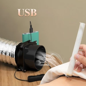 Quạt hàn tốc độ USB 1 tốc độ Quạt hút khói ESD Quạt Exhuast với quạt thông gió bồn tắm 1 3 6M