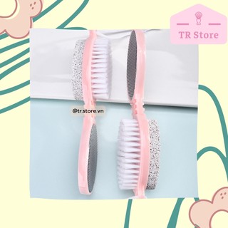 Dụng cụ bàn chải chà gót chân cao cấp Malian 4 trong 1