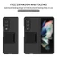 Ốp Điện Thoại Chân Đế Stereo Tương Thích Cho Samsung Galaxy Z Fold 6 5 4 Giá Đỡ Matte PC Bảo Vệ Vỏ Chống Sốc Z Fold 3