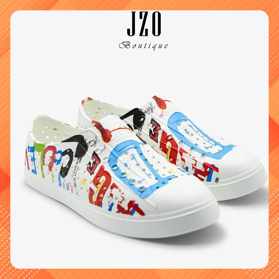 [Chính hãng] Giày nhựa lỗ nam nữ đi mưa đi biển Urban Footprint D2001 ...