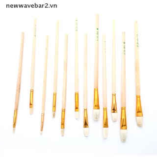 Set 12 Cọ Vẽ Màu Nước / Tô Màu Cao Cấp
