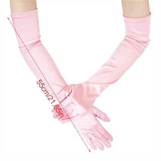 Găng Tay Dài Bằng satin Dùng Để Biểu Diễn Nhảy Múa Cho Nữ