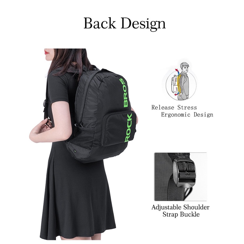 Rockbros Ba Lô Thể Thao Du Lịch / Cắm Trại / Leo Núi Thời Trang