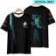 YB1 Arknights Áo Thun Nữ Tay Ngắn Tee Unisex Trò Chơi Cosplay Áo Bông Tai Kẹp Anime Thời Trang Oversize Casual Graphic Top BY1