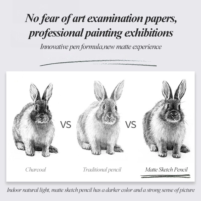 Angel Mark Faber-Castell Bút Chì Kẻ Phác Thảo Màu Đen Nhám