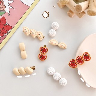 Kẹp Tóc Hình Bánh Bao Đồ Chơi Dễ Thương Phong Cách Nhật Bản