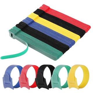 Combo 10 Dây Dính Vãi Velcro - dây buộc gọn dây điện dây cáp SUNNY DAY